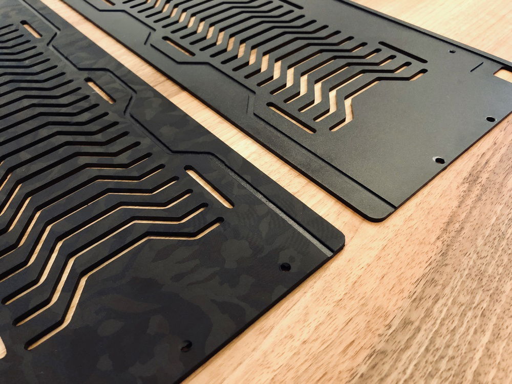 Wrapped (left) vs Painted (right)