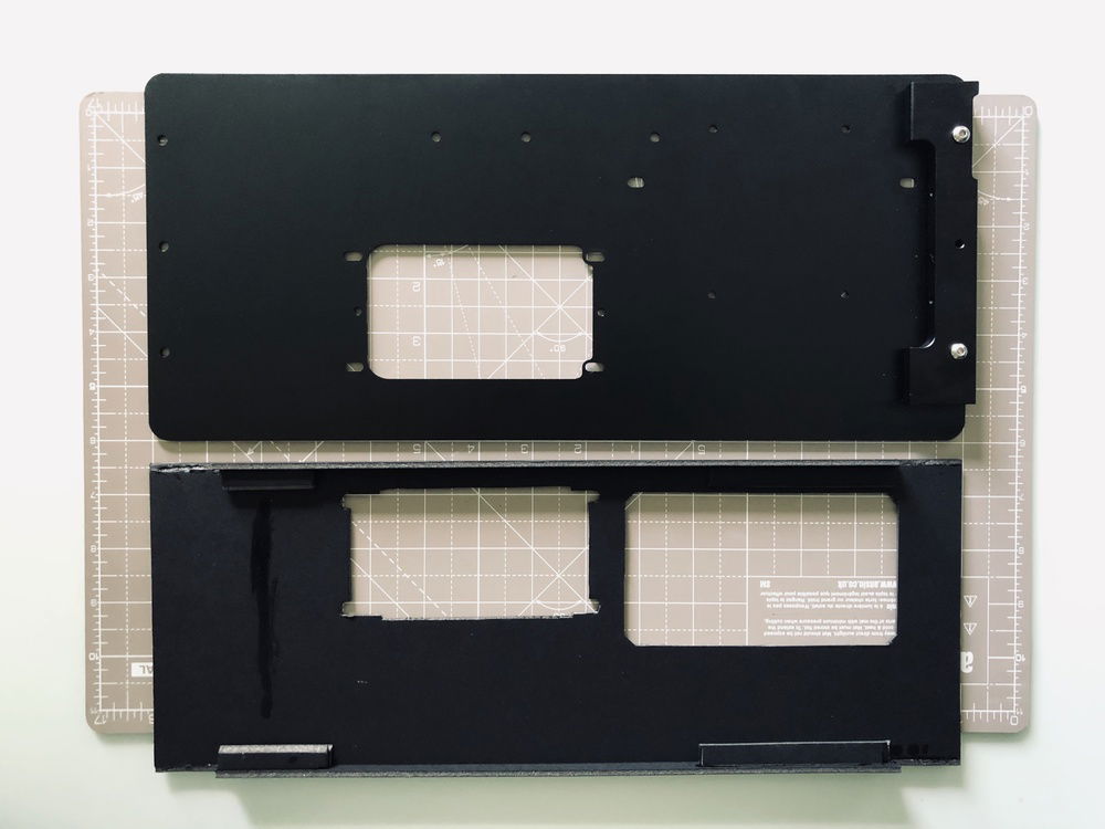 Underside of floor panel