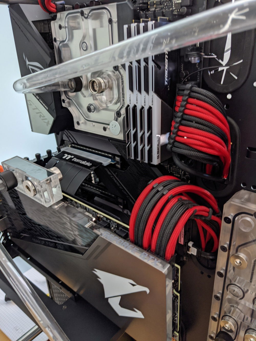 hard to bend the tube for GPU => CPU