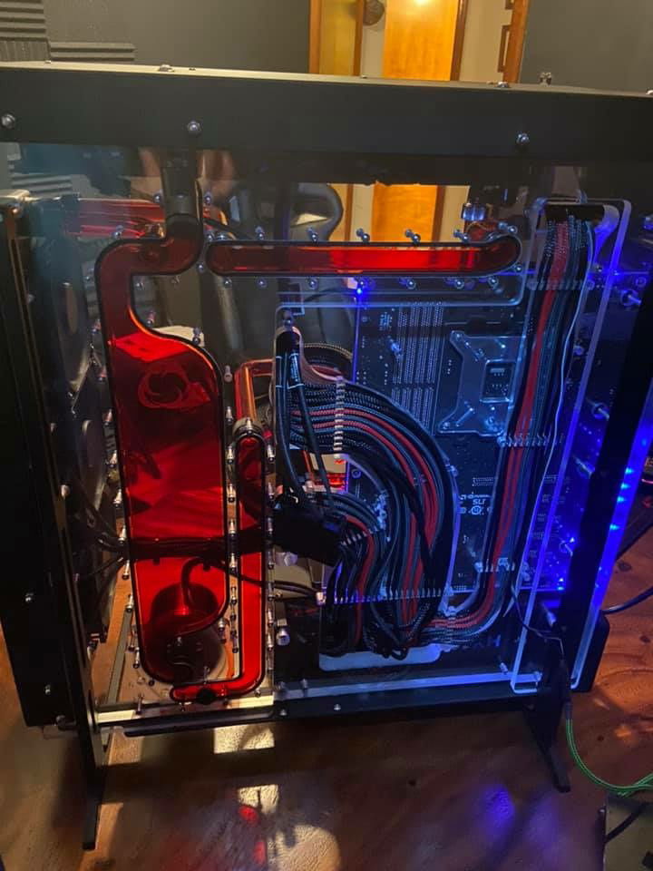 my crap job at cable management lol.