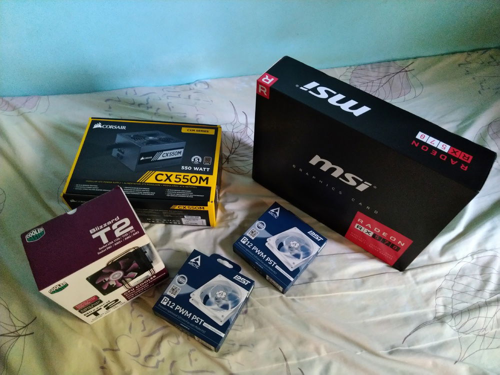 Modern components that make up my build.