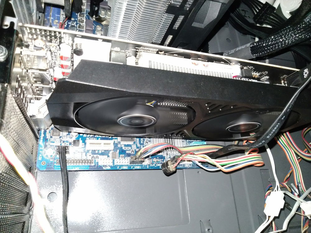 RX 570 during gaming.