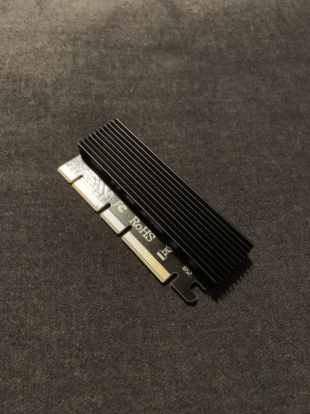 May 2019, NVME Upgrade