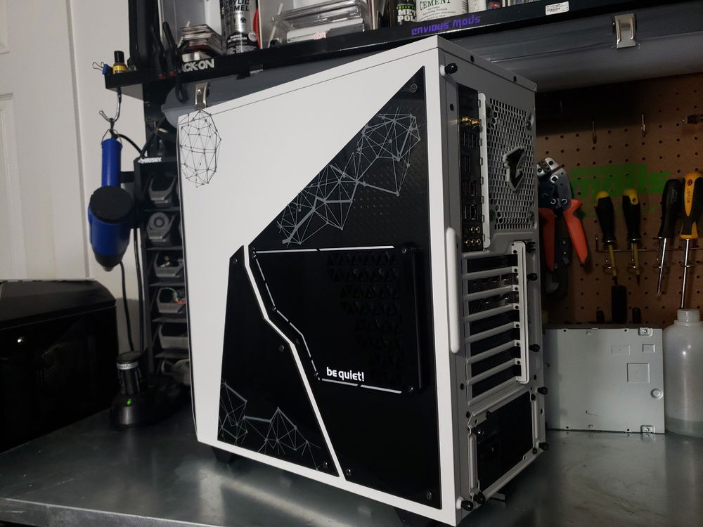 Custom mods even on the side rarely seen