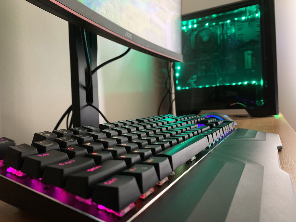 peripherals close up