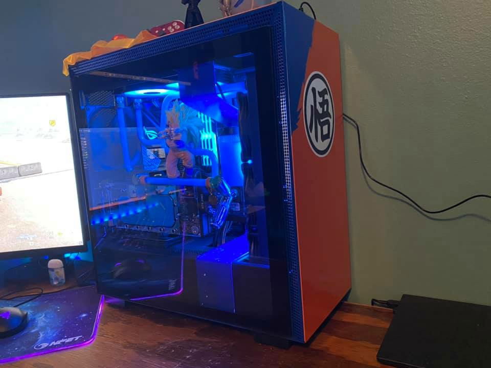 DBZ Custom Gaming PC - Build Lapse on Make a GIF