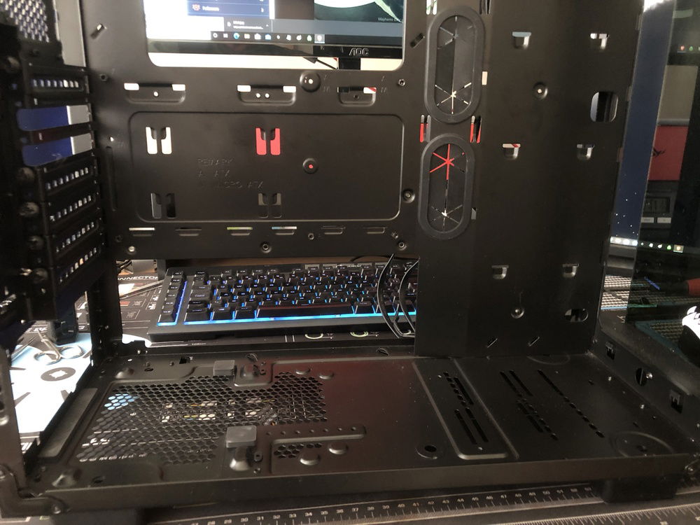 PSU shroud/Cage gone