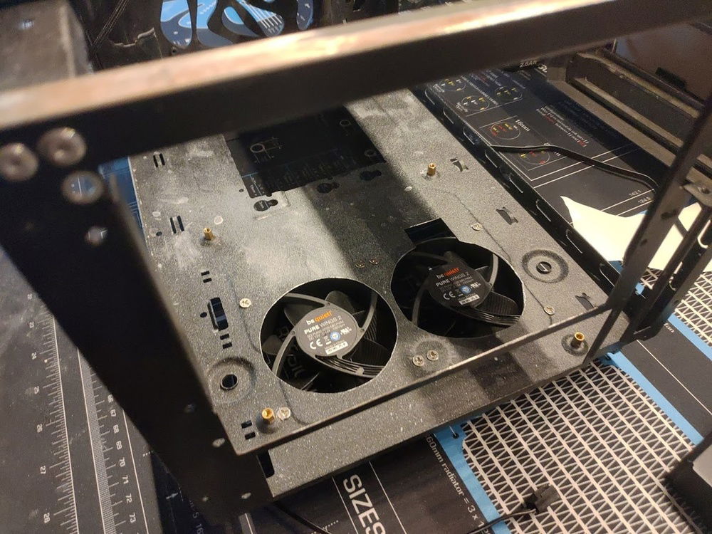 Double up on the Be Quiet 80mm fans