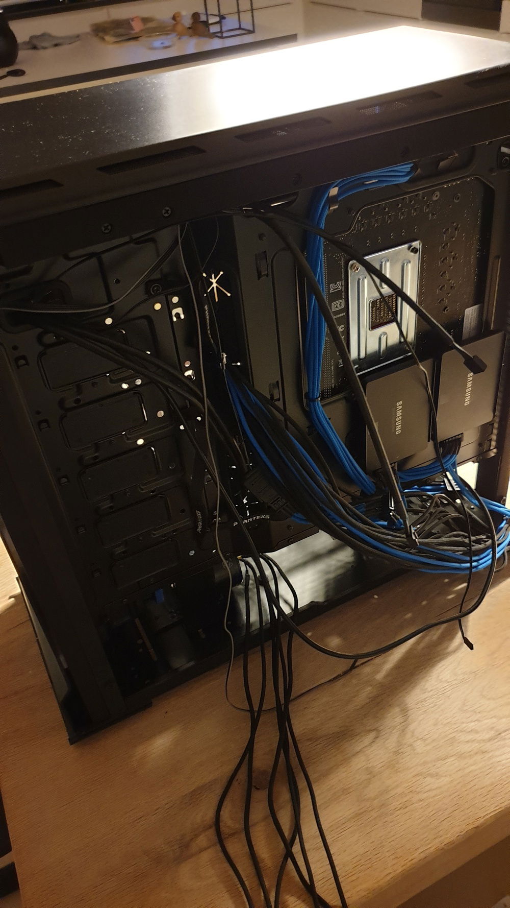 Cable management..