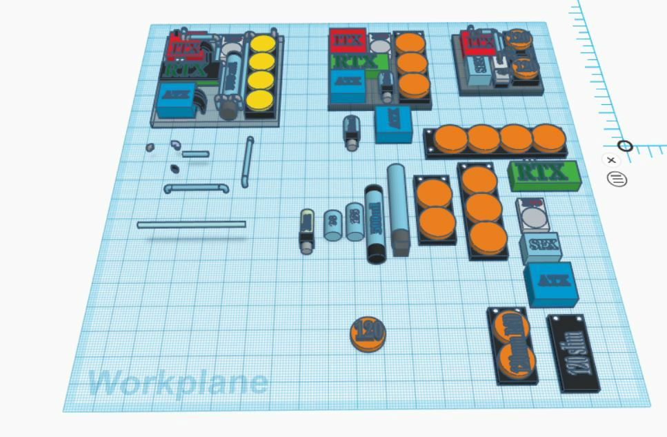TinkerCAD build planning