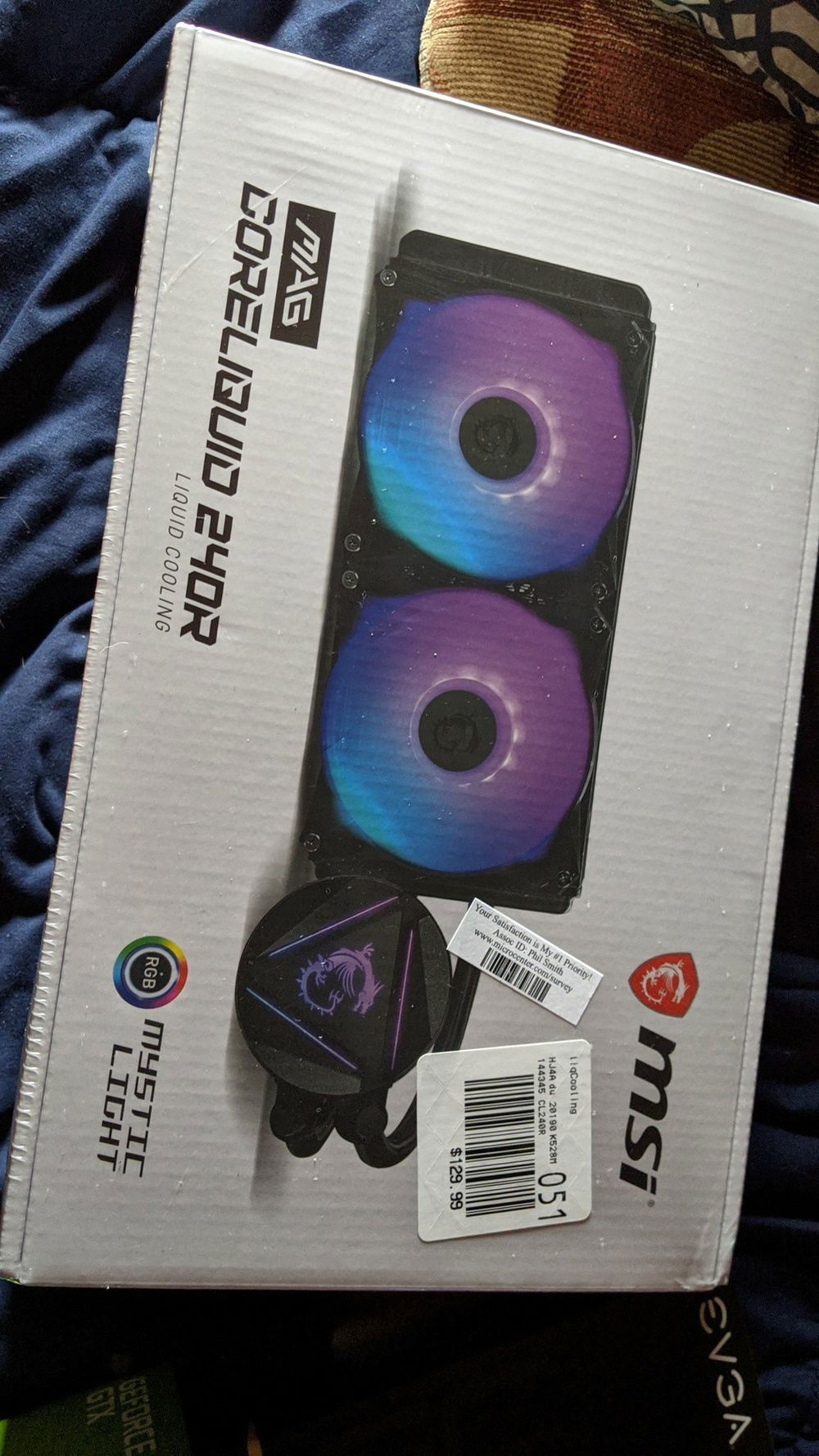 Msi mag core aio cpu cooler