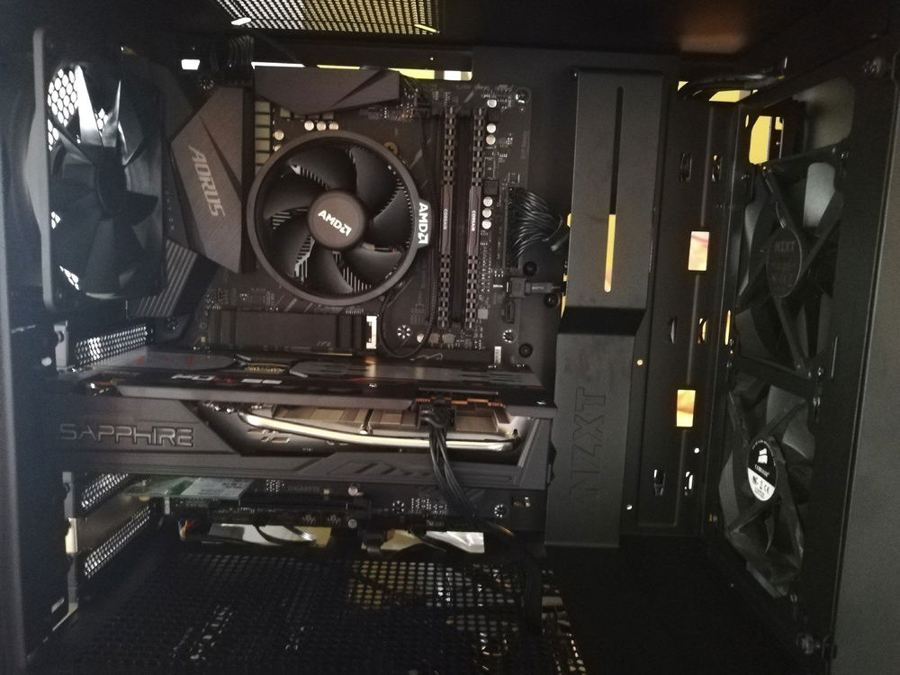 Front cable management