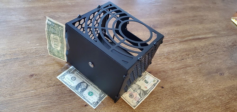 The USD is to give u a better idea how small this case is.