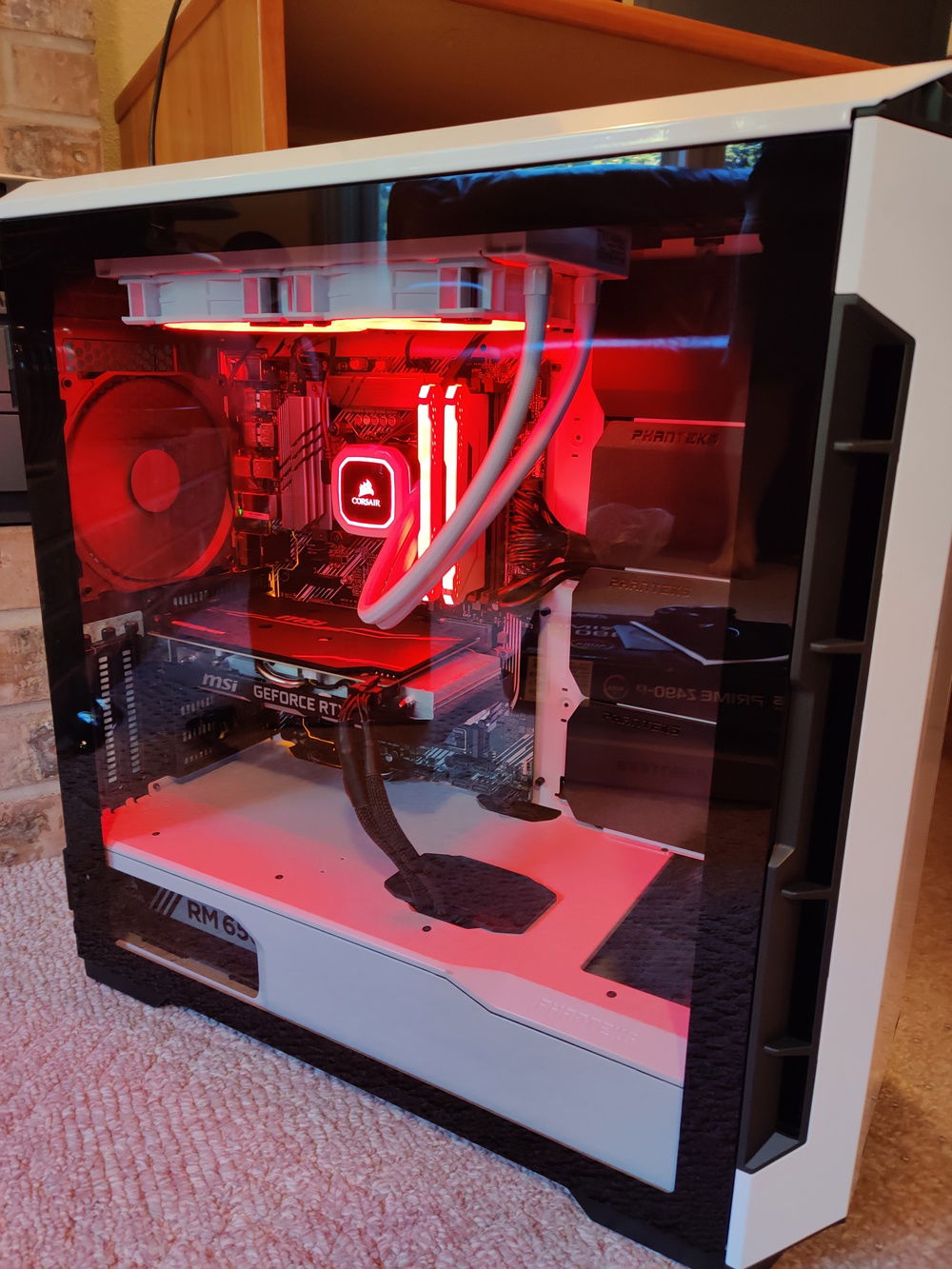 System picture, Phanteks Eclipse P600S