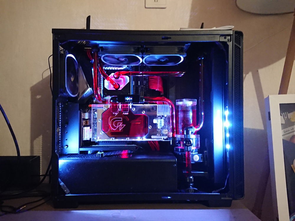 Final look with rgb setup as was the initial plan