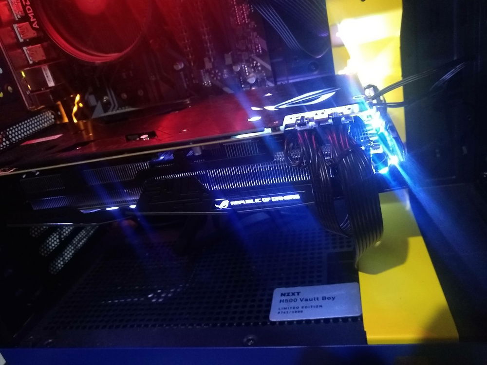 This big boy arrived yesterday. Yikes, was it hard to install into my M-ATX cheap board.