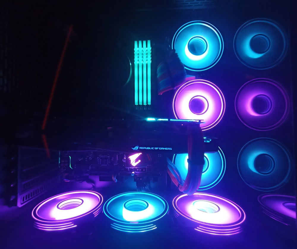 Added new fans waiting for the cooler to get here!