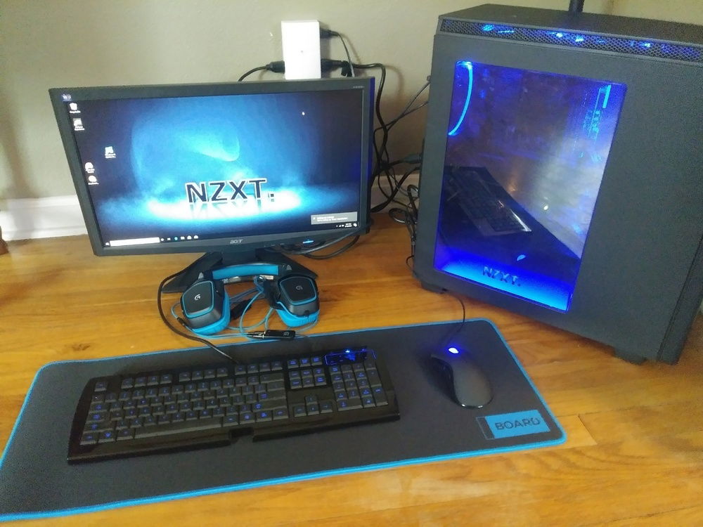 Build complete! Looks really nice for a budget/low-end build