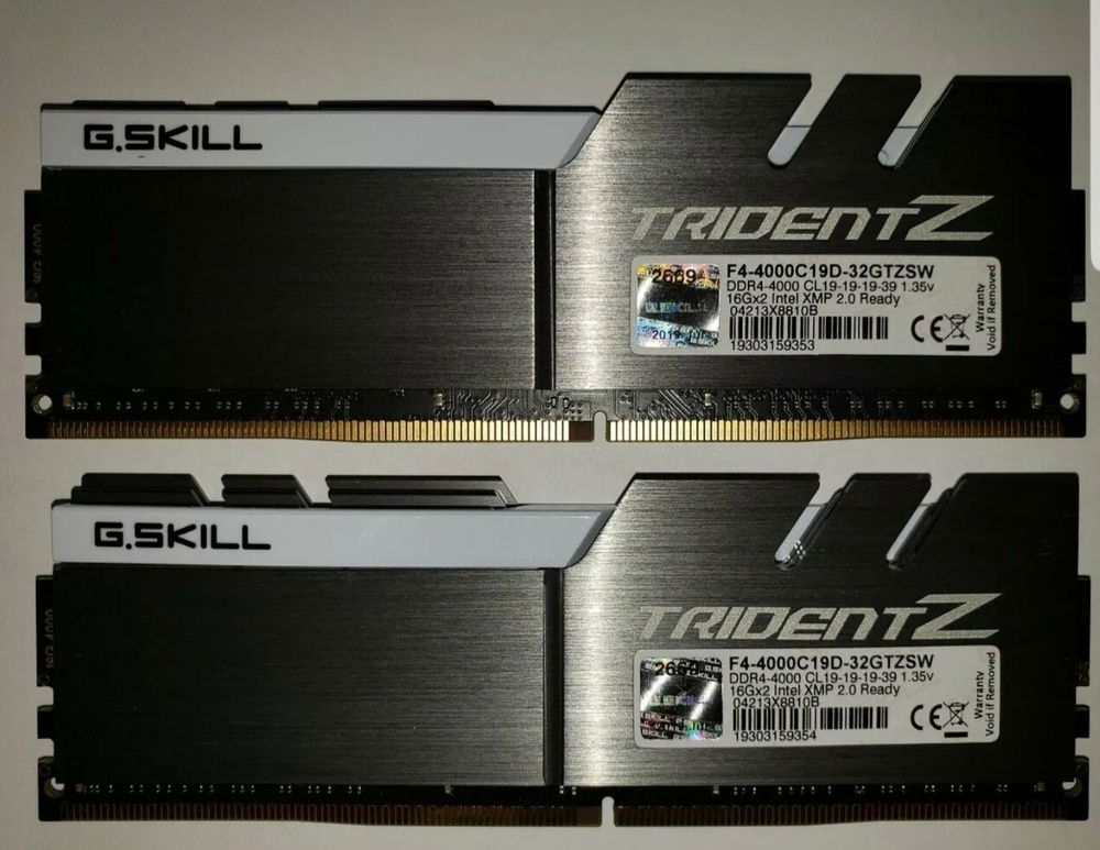 Screaming Fast 4000mhz 32gb kit of Ram
