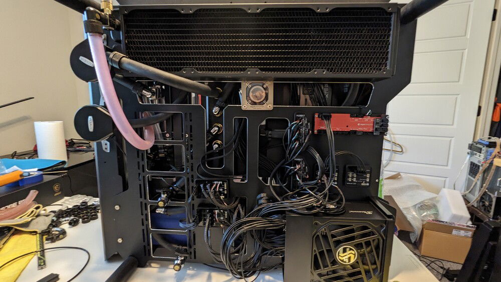 Still have to work on my cable management