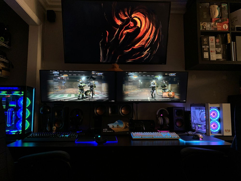 dual setup his/hers