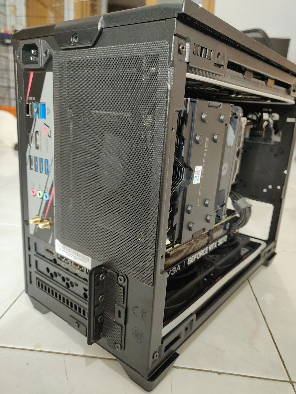 Filtered back intake