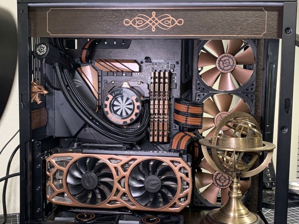 This Noctua-themed gaming PC is a bespoke beauty you can buy