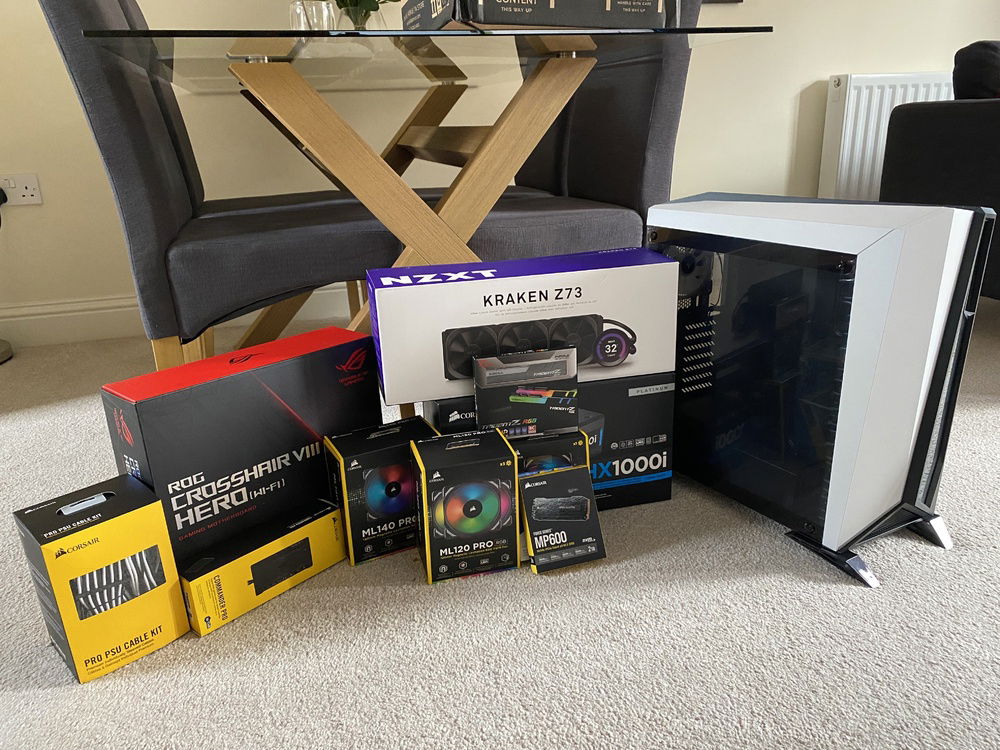 Obligatory parts family photo (minus the most important members)