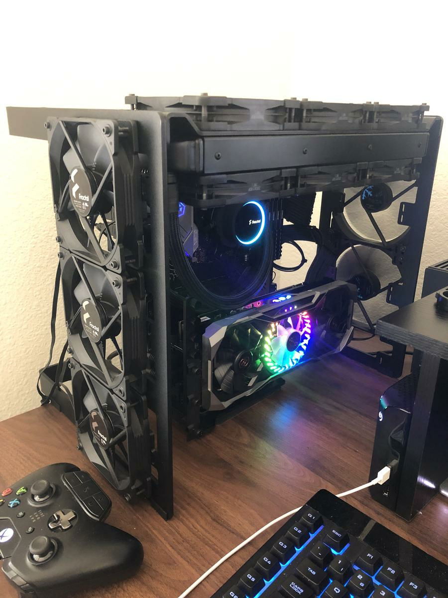 Updated to Noctua fans on the AIO