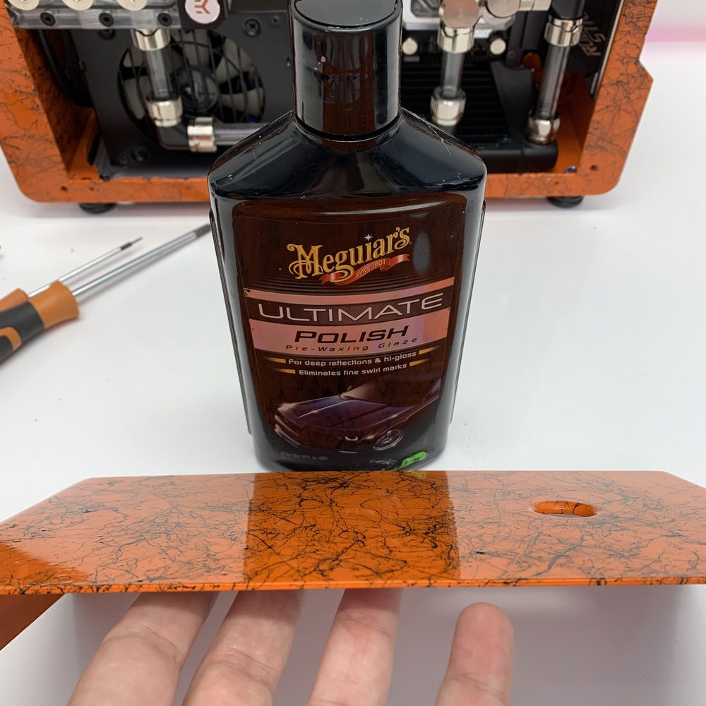 Painting and polishing