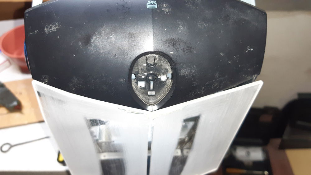 Bending the plexiglass