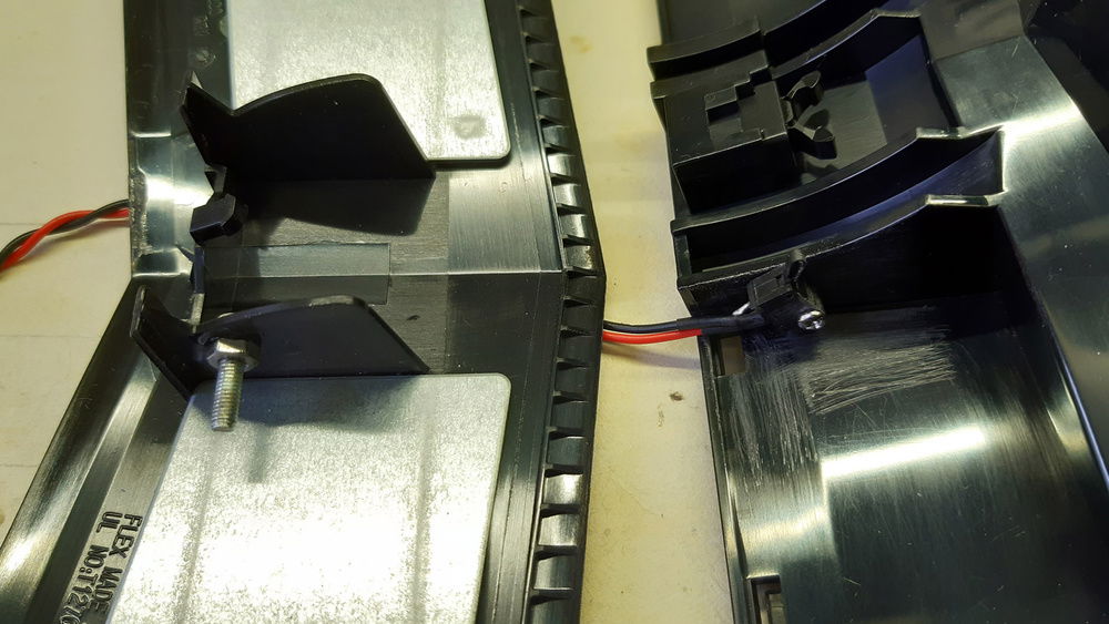 Microswitch for the LED