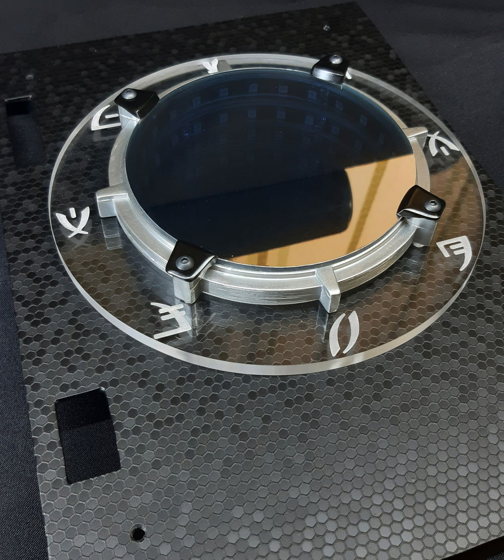 Installed the Alien portal on the main wires cover