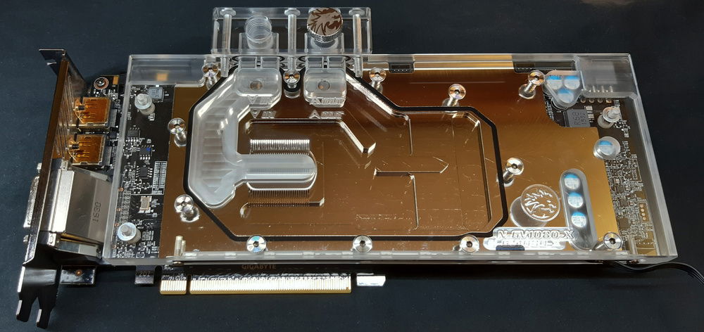 WB installed on the GPU