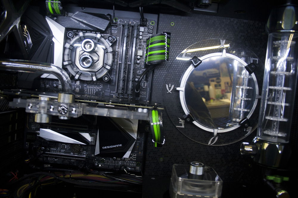 Starting to make the first bend....