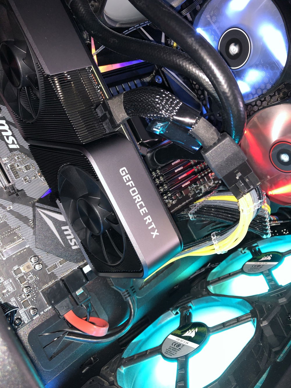 The most recent upgrade to my build.