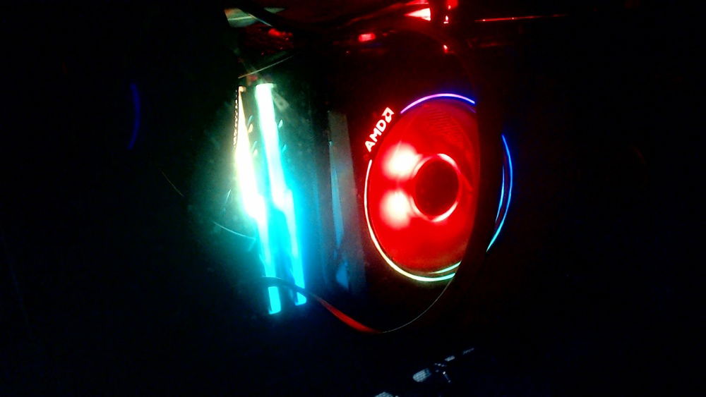 RGB CPU Fan, and RGB ram