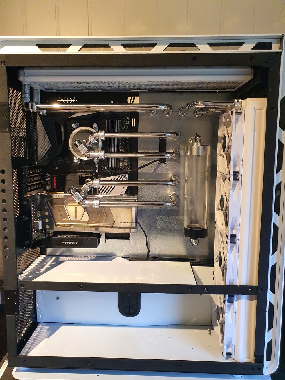 Test fit with res. Waiting on a silver bottom cap.