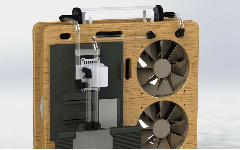 Showing the loop order.
Pump-block > GPU > RAD > RES > Pump-block