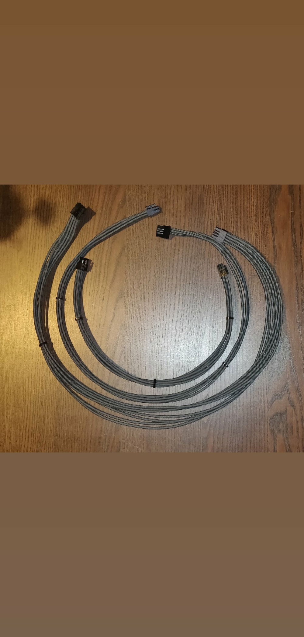 Some of the custom cables