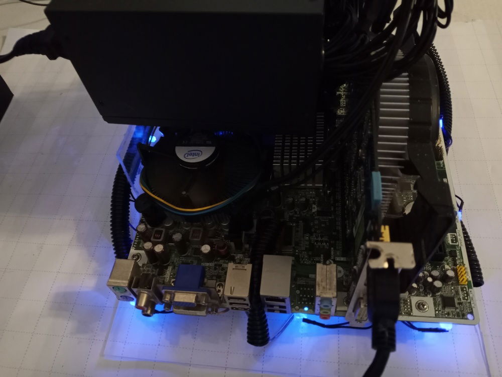 Updated - I added a mount for the power supply