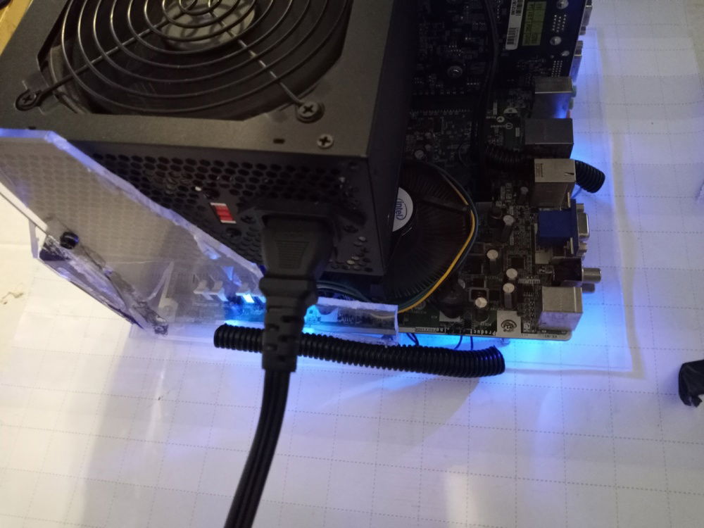 Updated - I added a mount for the power supply