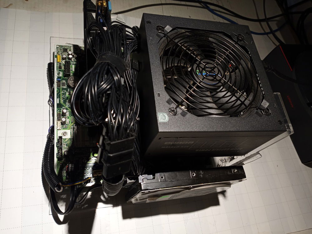 Updated - I added a mount for the power supply
