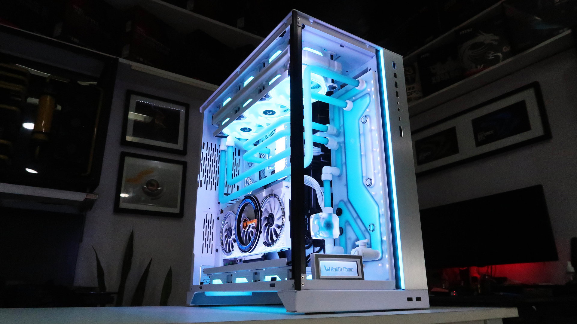 Custom Pc Build #82 " Hall of Fame " An i7 and Galax HOF RTX gaming pc ...