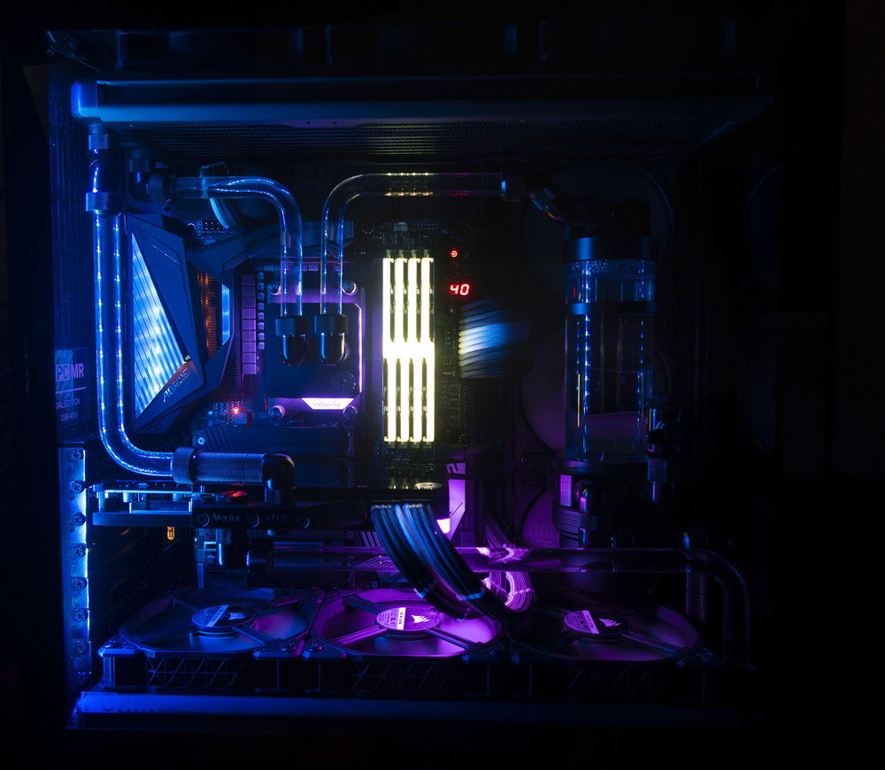 Special Cyberpunk lighting scheme