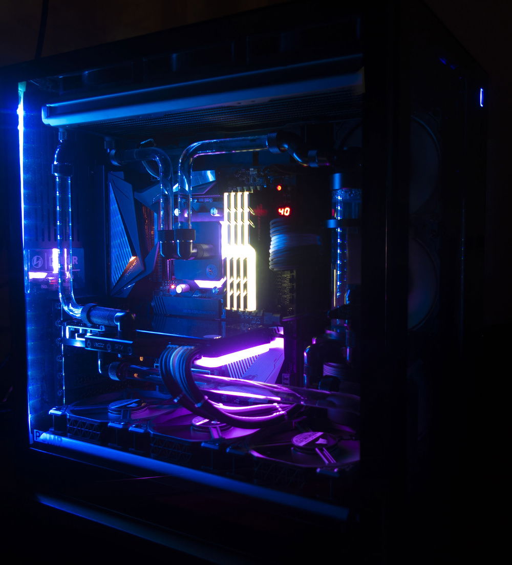 Special Cyberpunk lighting scheme