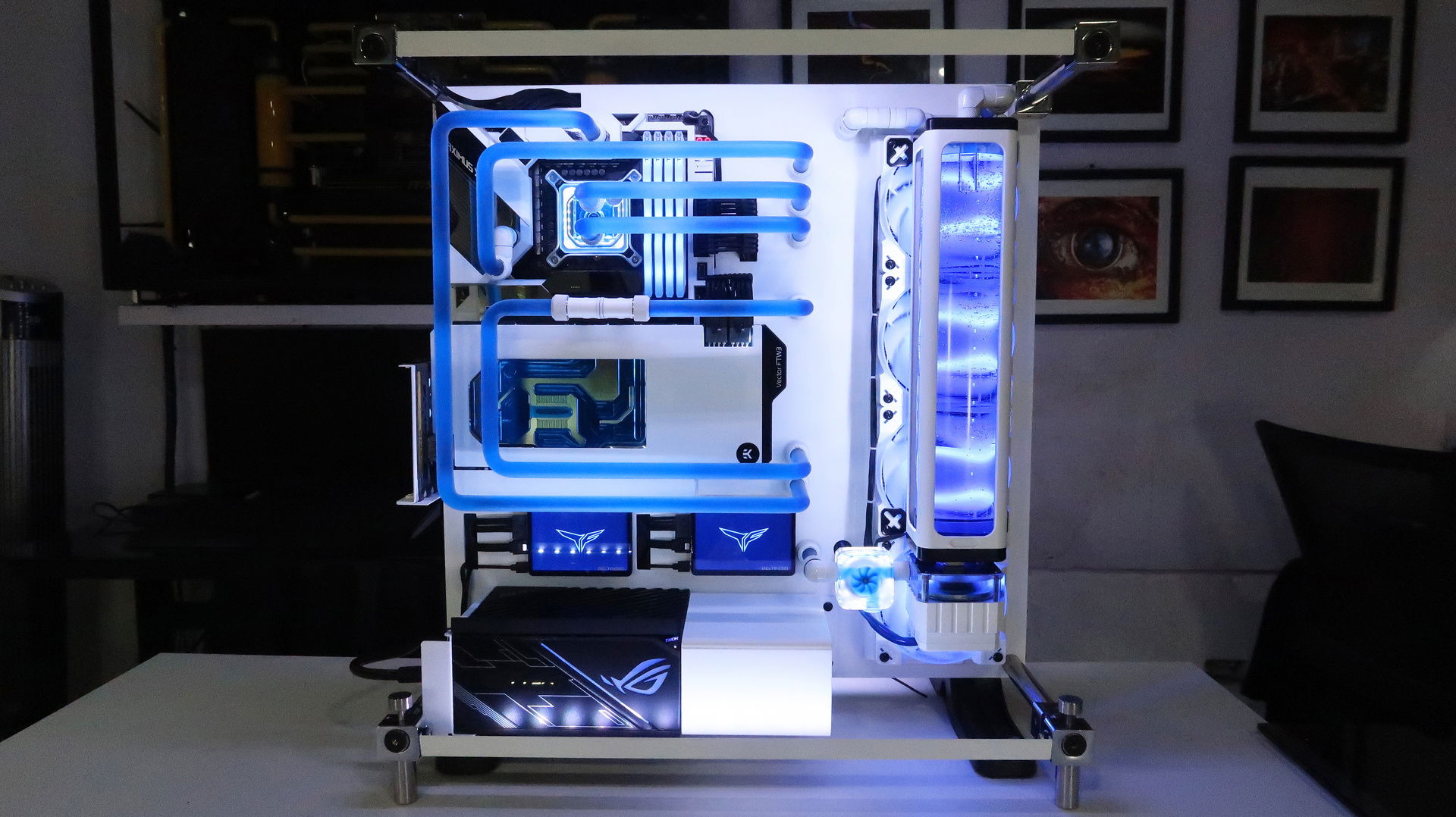 Custom Pc Build86 " Vicious " An i9 10900k, RTX Gaming Pc on a