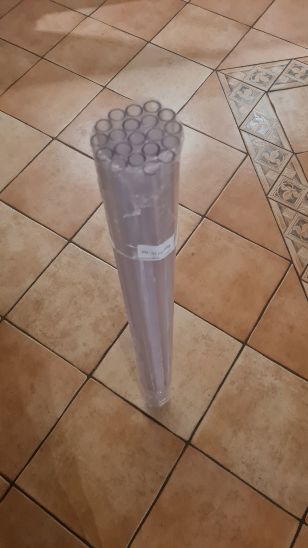 20 metres of tubing should be more than enough
