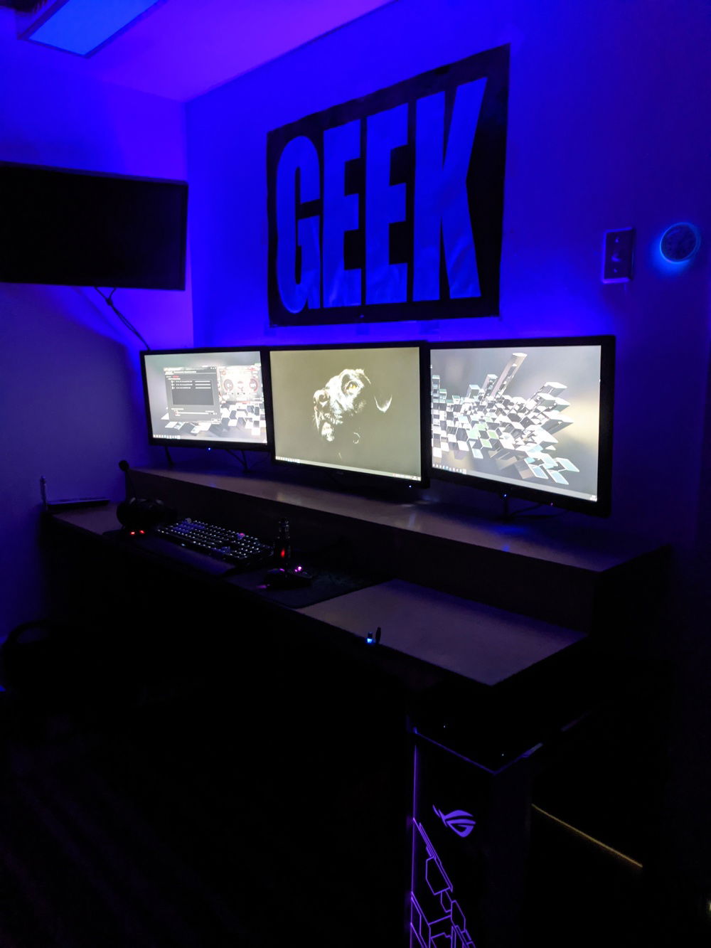 Setup for gaming