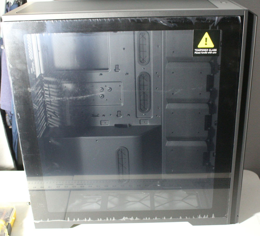 Case out of the box.